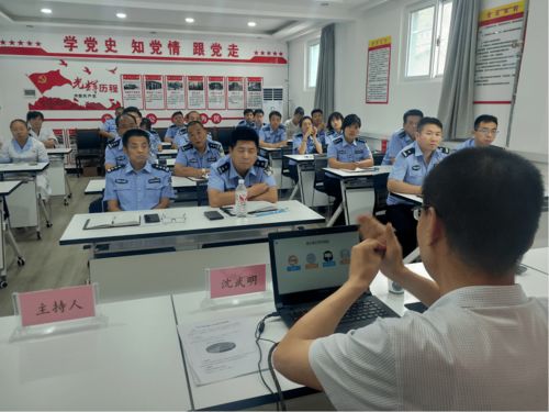 體檢科深入民警基層，開展健康知識講座及咨詢活動